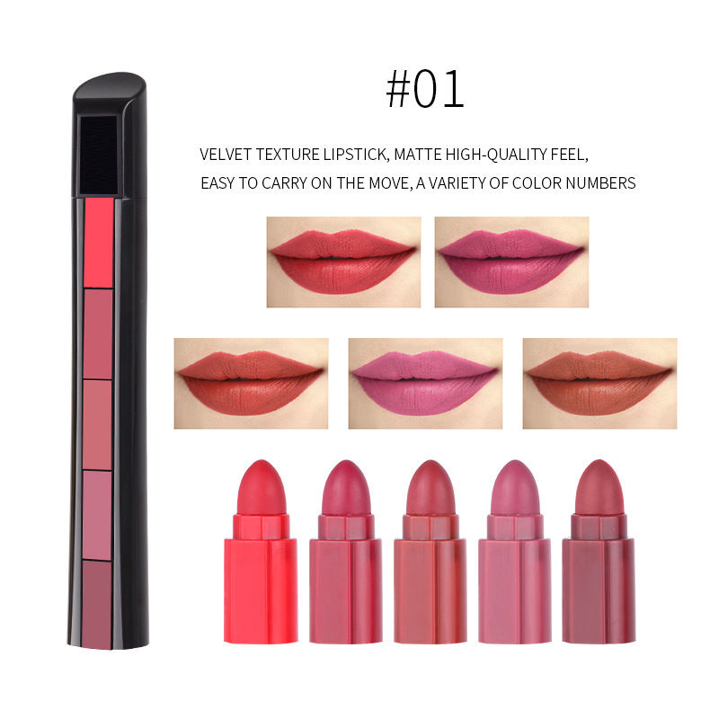 FIT COLORS 5 IN 1 LIPSTICK