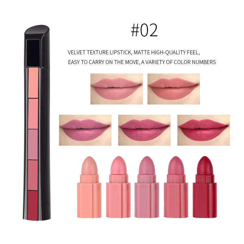 FIT COLORS 5 IN 1 LIPSTICK