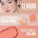 O.TWO.O High Pigment 6 Natrual Color Blush Pallete Pink Blush Powder