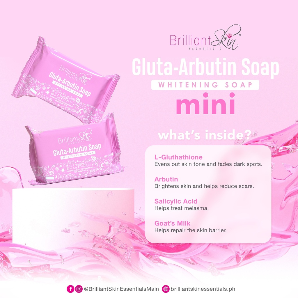 BRILLIANT SKIN GLUTA-ARBUTIN SOAP