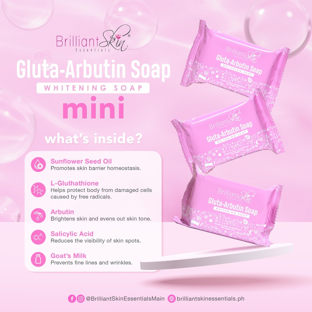 BRILLIANT SKIN GLUTA-ARBUTIN SOAP