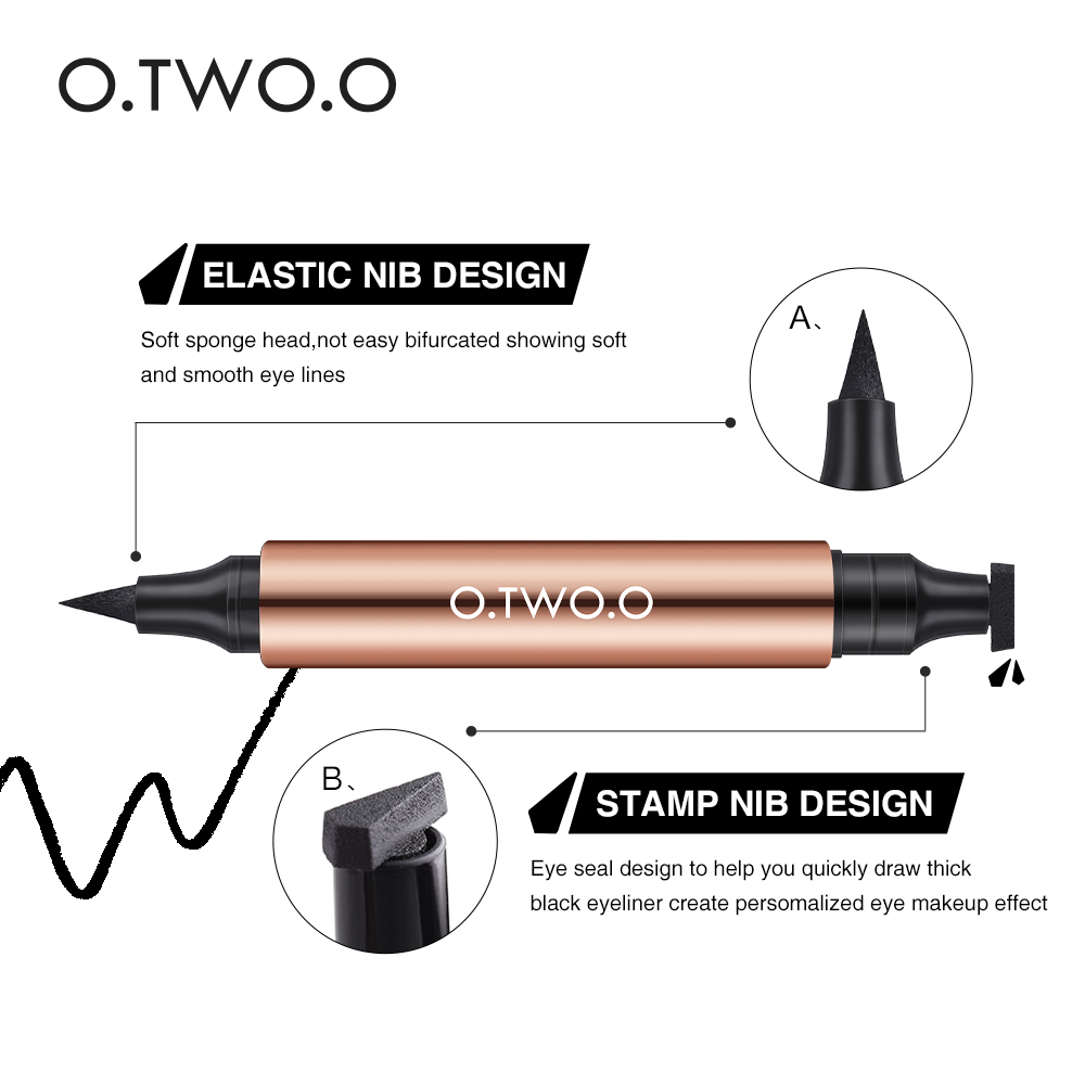 O.TWO.O 2in1 Instant Wing Stamp Eyeliner