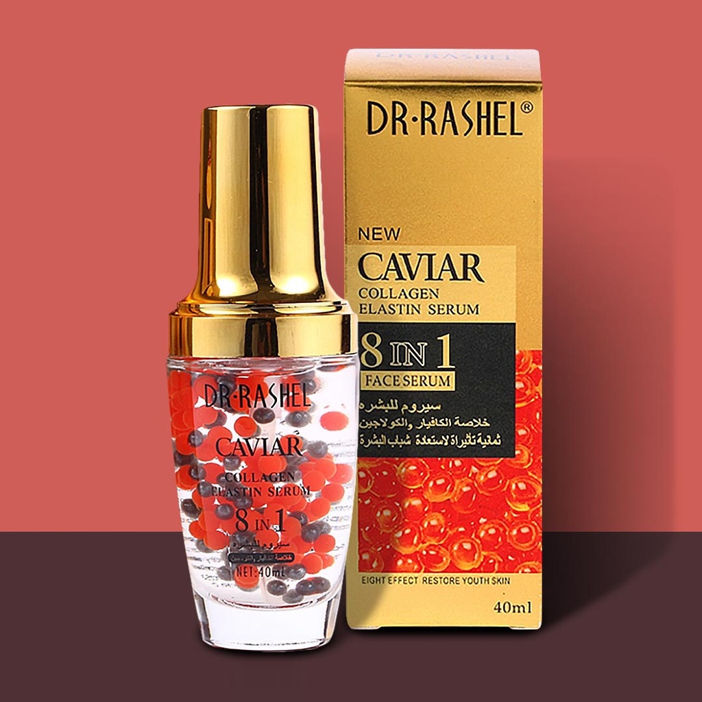 Dr.Rashel Caviar Collagen Elastin Serum 8 In 1 Face Serum - 40ml
