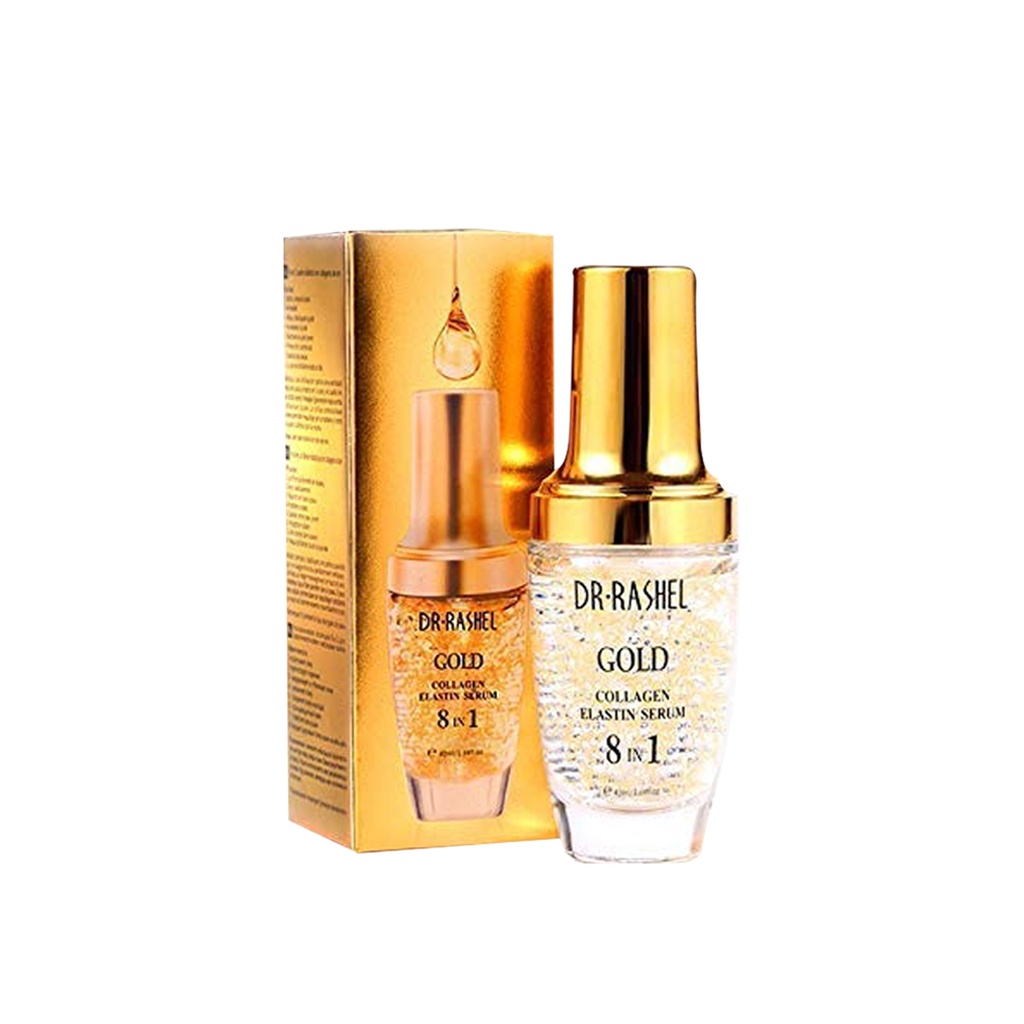 Dr.Rashel Gold Collagen Elastin Serum 8 In 1 Face Serum - 40ml