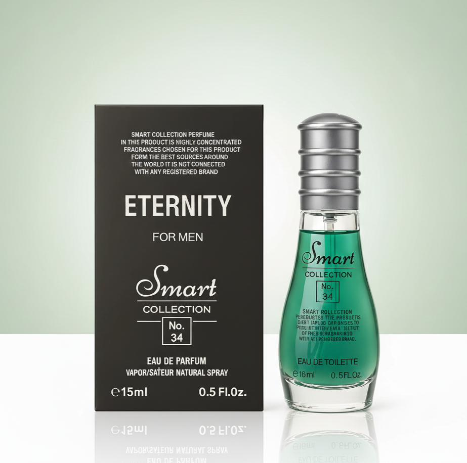 عطر سمارت كوليكشن إتيرنتي للرجال رقم 34 بخاخ طبيعي 15 مل