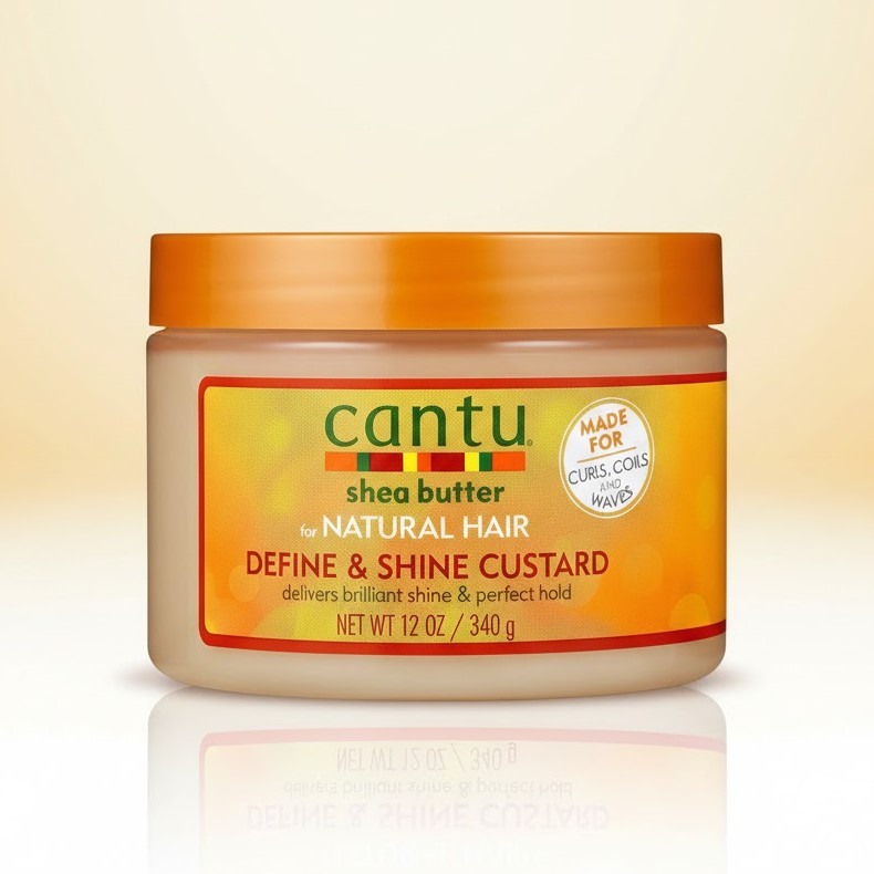 CANTU SHE BUTTER DEFINE & SHINE CUSTARD 340G
