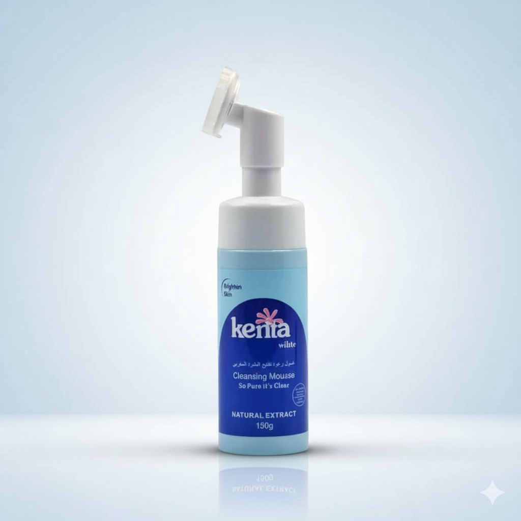 Kenta White Cleansing Mousse 150g