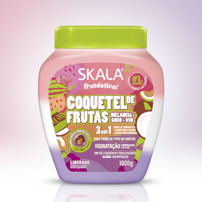Skala Coquetel De Frutas 3 In 1 Hair Cream (Green Cap) 1000 g