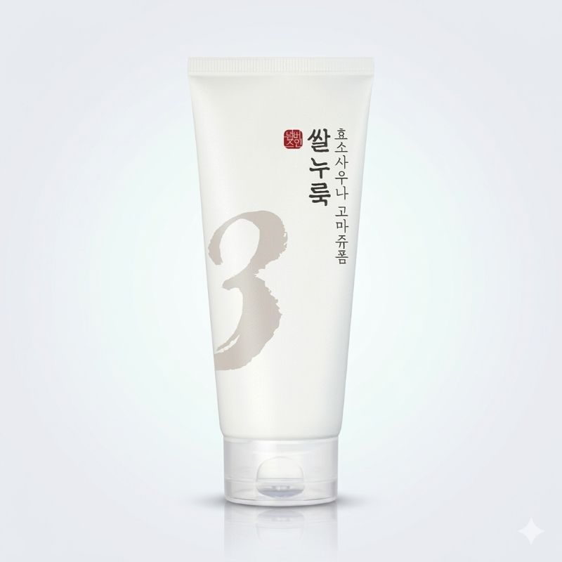Numbuzin No.3 Rice Enzyme Skin Softening Cleansing Foam 170 ml