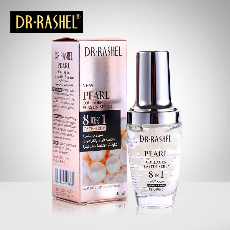 Dr.Rashel Pearl Collagen Elastin Serum 8 In 1 Face Serum - 80ml
