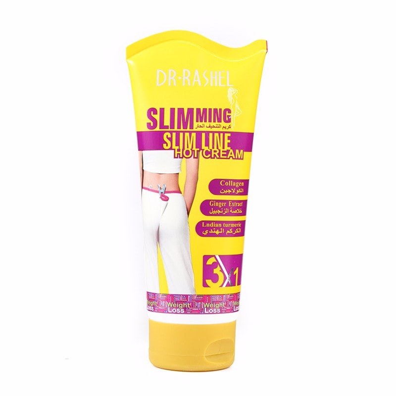Dr.Rashel Slimming Slim Line Hot Cream _ Ginger Extract, Collagen & Indian Turmeric - 150g