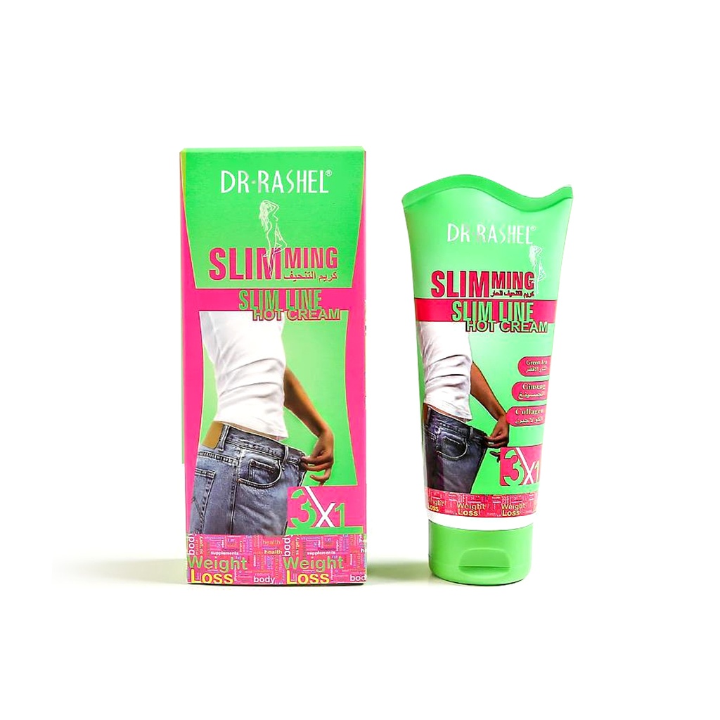 Dr.Rashel Slimming Slim Line Hot Cream _ Green Tea, Collagen & Ginger Formula 150g