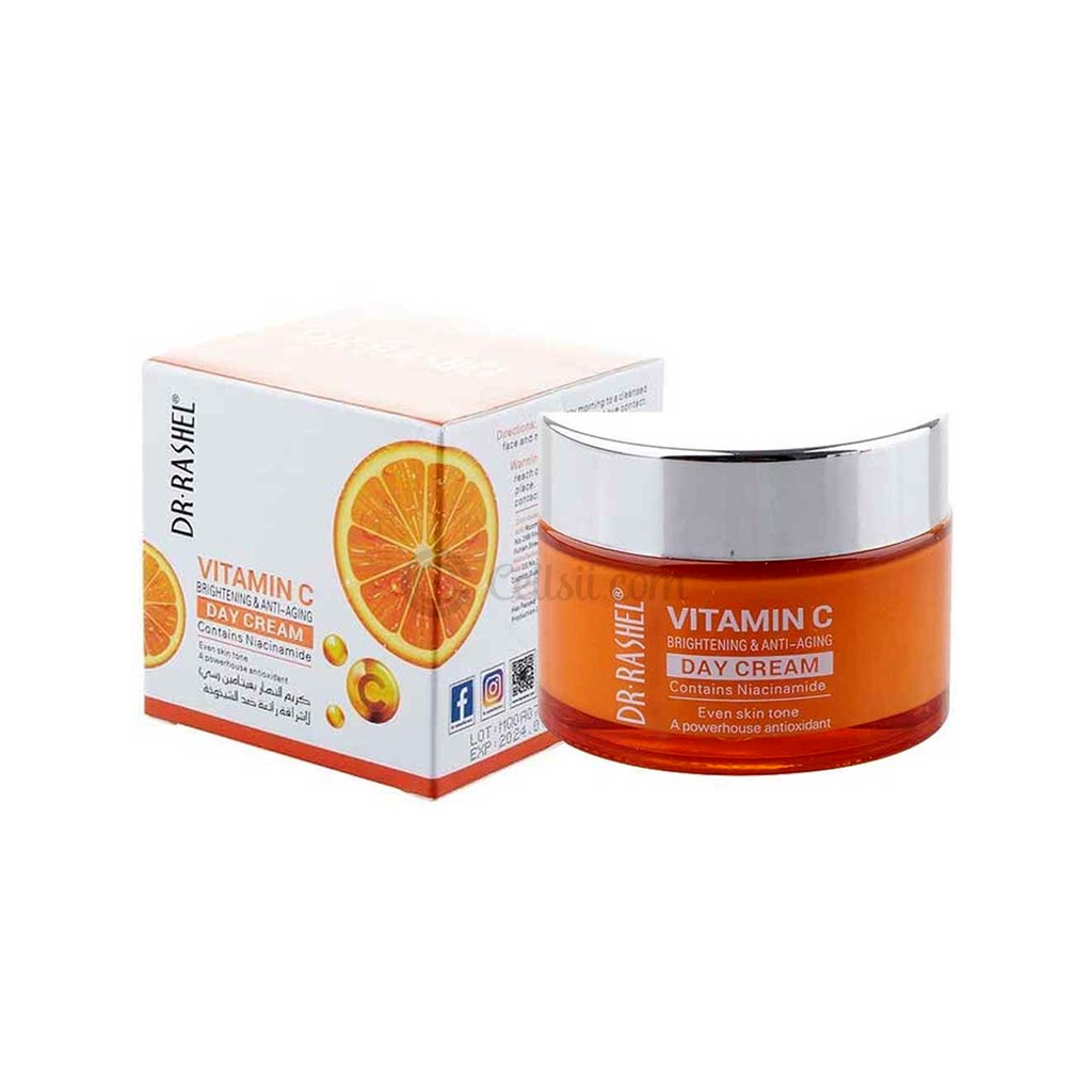 Dr.Rashel Vitamin C Brightening & Anti Aging Day Cream - 50g