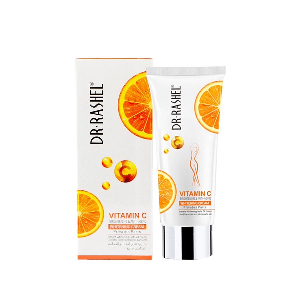 Dr.Rashel Vitamin C Brightening & Anti Aging Whitening Cream - Privates Parts - 80g