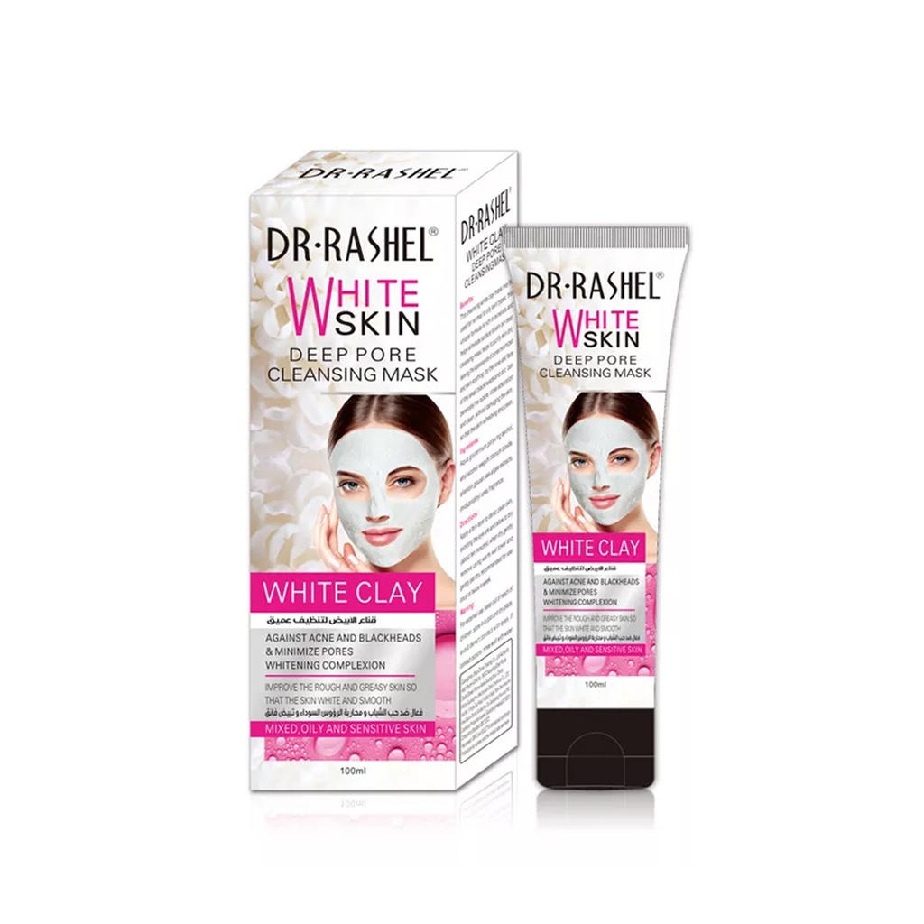 Dr.Rashel White Skin Deep Pore Cleansing Mask - White Clay - 100ml