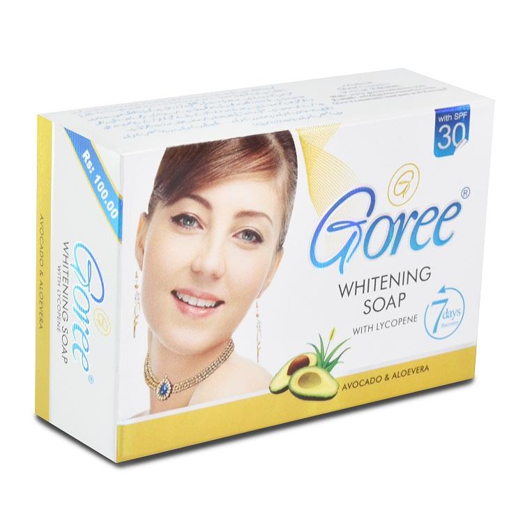 Goree Whitening Soap - Avocado & Aloe Vera - 100g