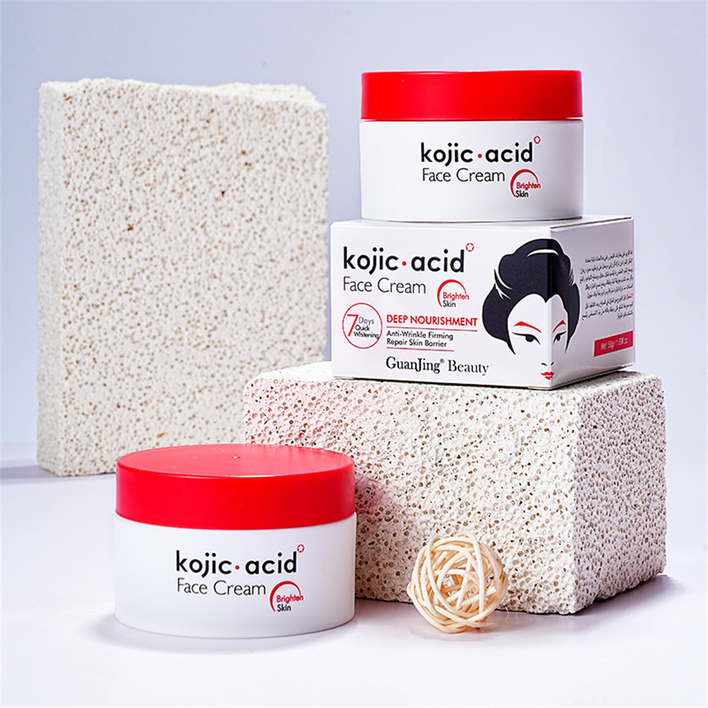 Guanjing Kojic Acid Face Cream Deep Nourishment - 50g