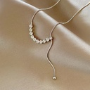 Korean Fashion Tassel Necklace