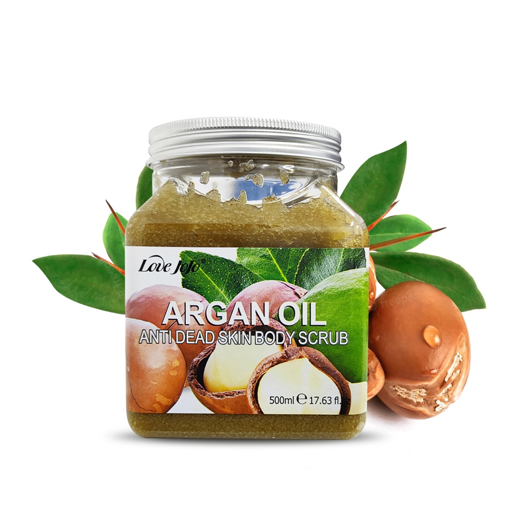Love Jojo Argan Oil Anti Dead Skin Body Scrub - 500ml