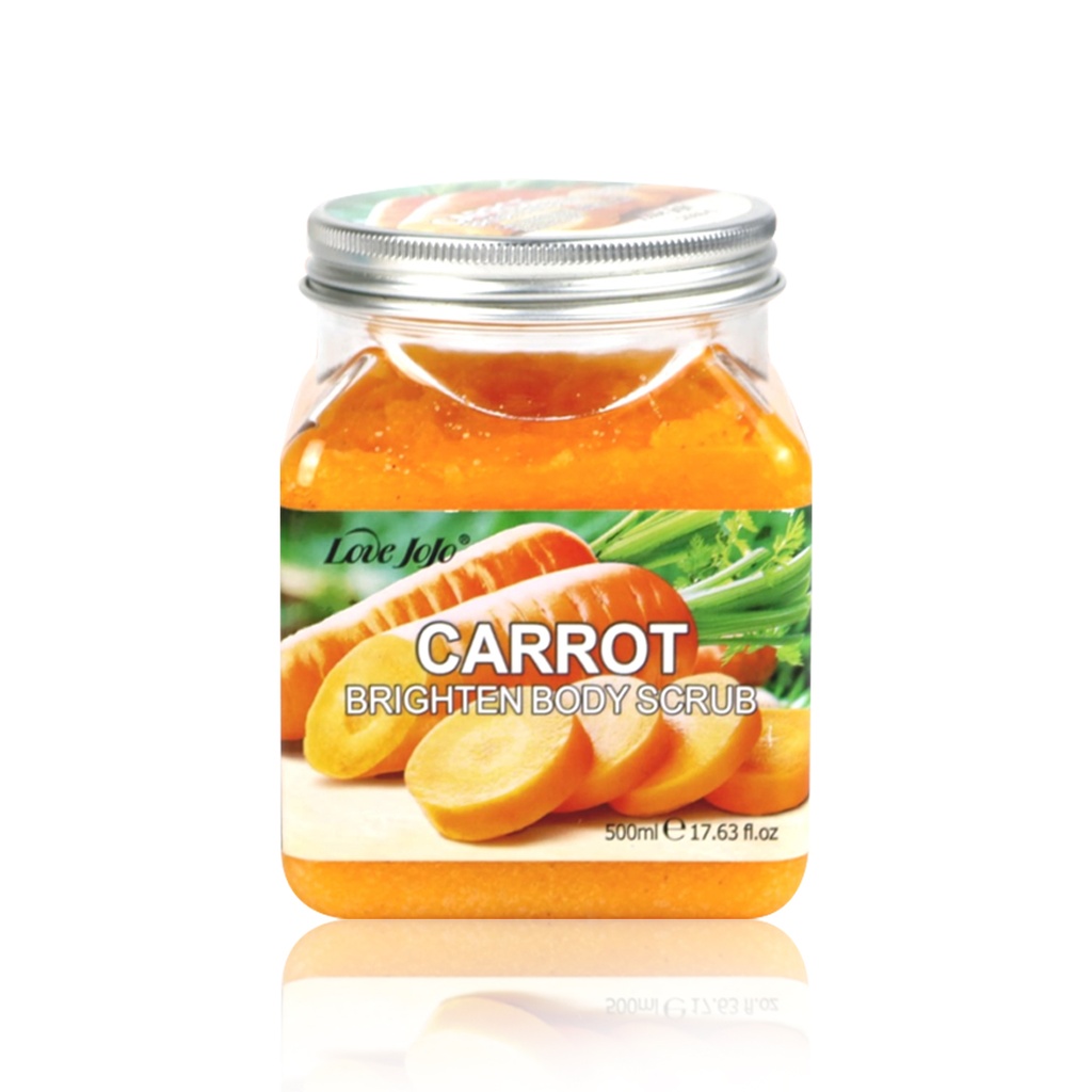 Love Jojo Carrot Brighten Body Scrub - 500ml