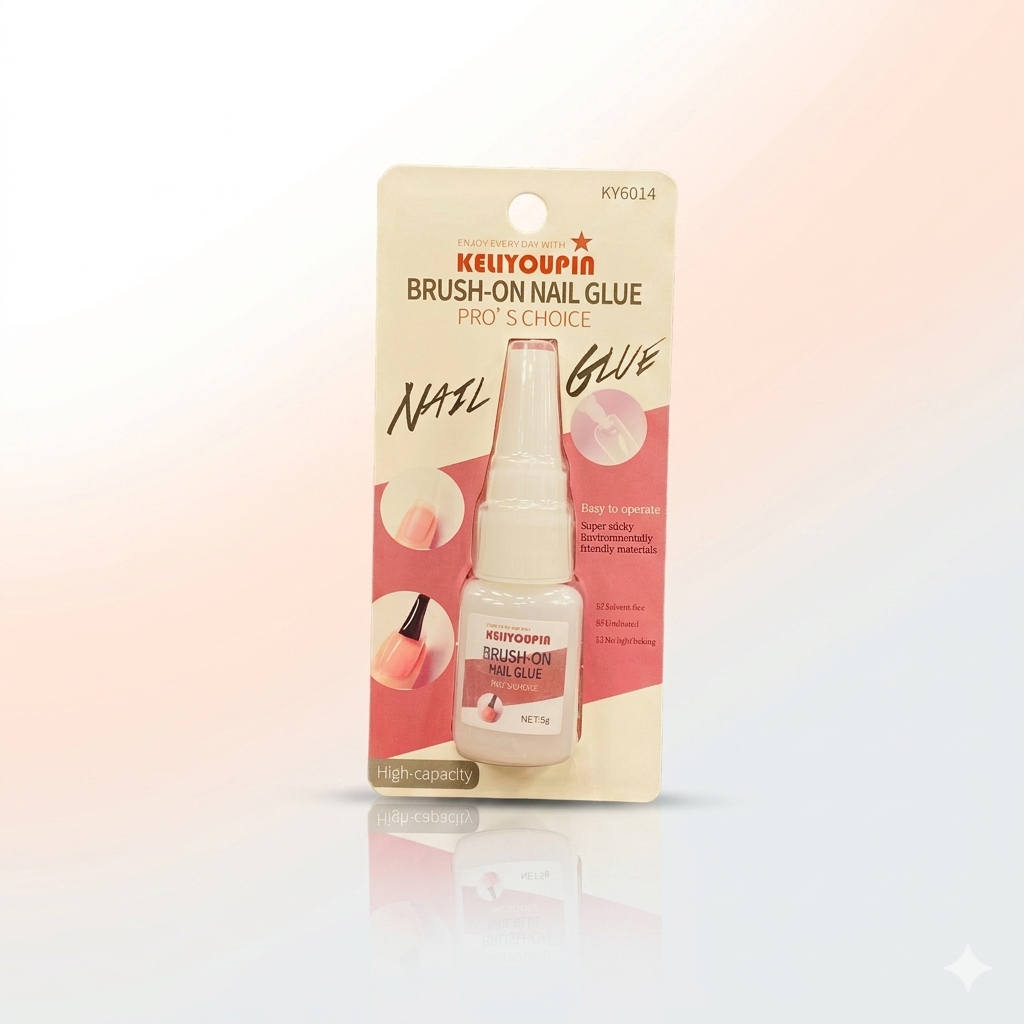 Keliyoupin Brush-on Nail Glue Pros Choice
