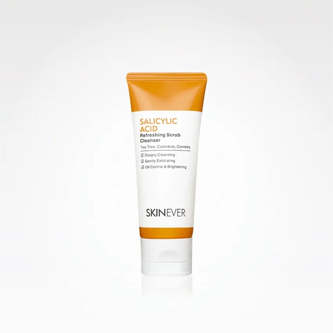 Skinever Salicylic Refreshing Scrub Cleanser - 75ml - Imperfect Box