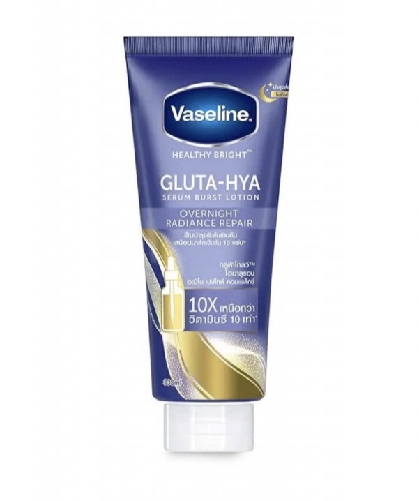 Vaseline Gluta-hya Serum Burst Lotion Overnight Radiance Repair-300ml