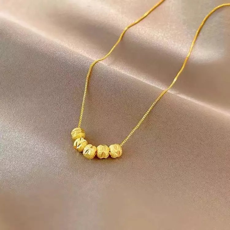 Ball Bead Chain Necklace