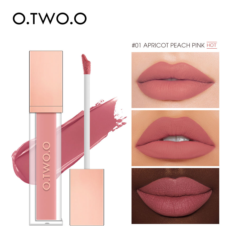 O.TWO.O  Matte and Strong Waterproof Lip Gloss - 5g