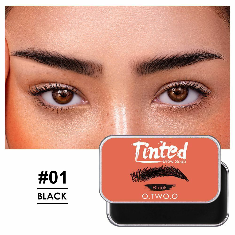 O.TWO.O Brow Soap Eyebrow Gel Soap with Spule Razor - 15g