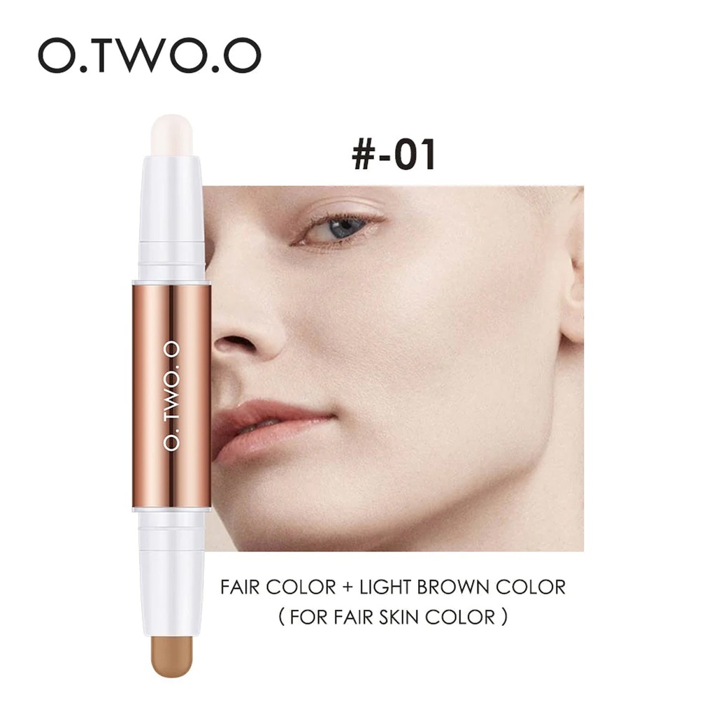 O.TWO.O Highlight & Contour Stick - 3.6g