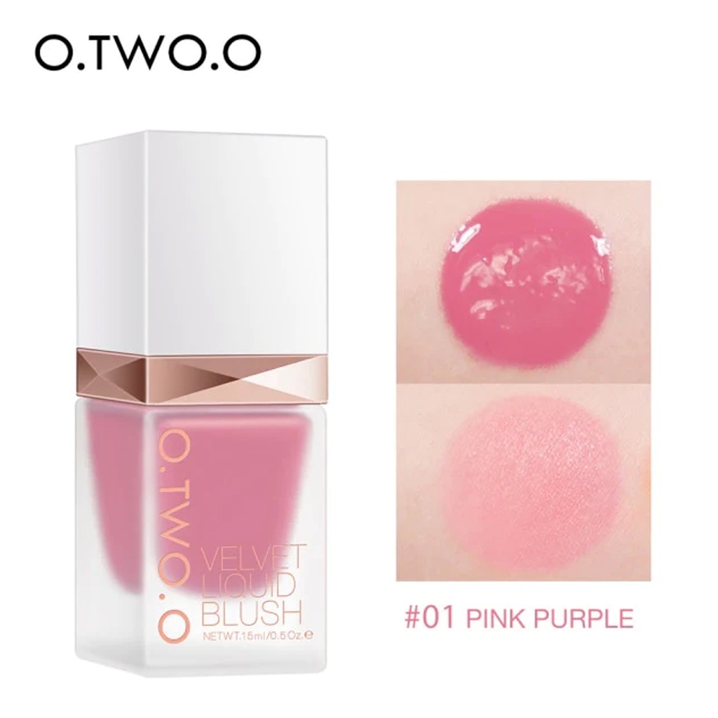 O.TWO.O Velvet Liquid Blush - 15g