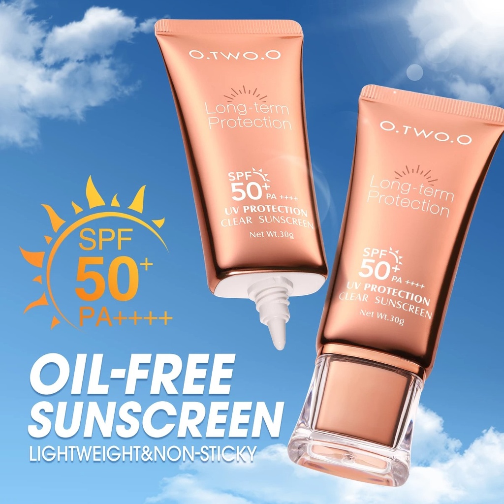 O.TWO.O UV Protection Clear Sunscreen - 3g