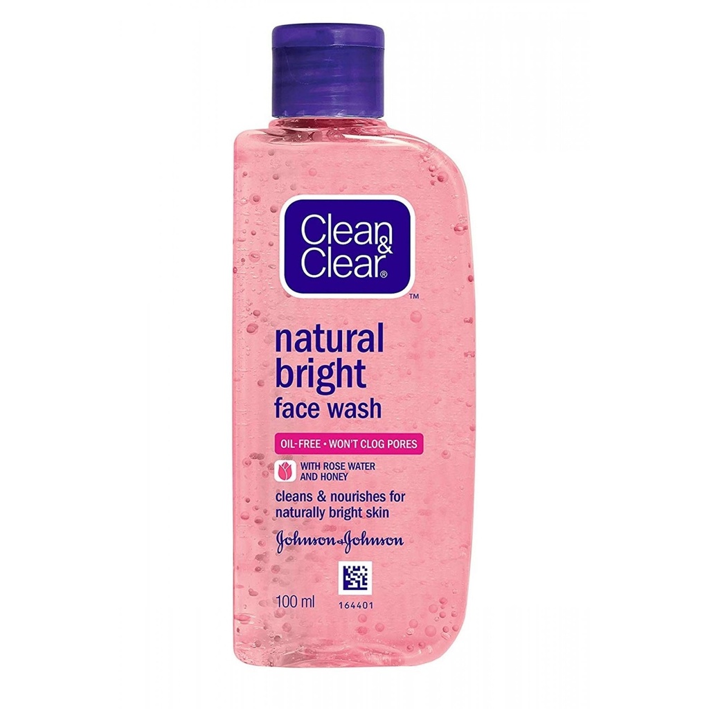 Johnson & Johnson Natural Bright Gentle Daily Wash - 100ml