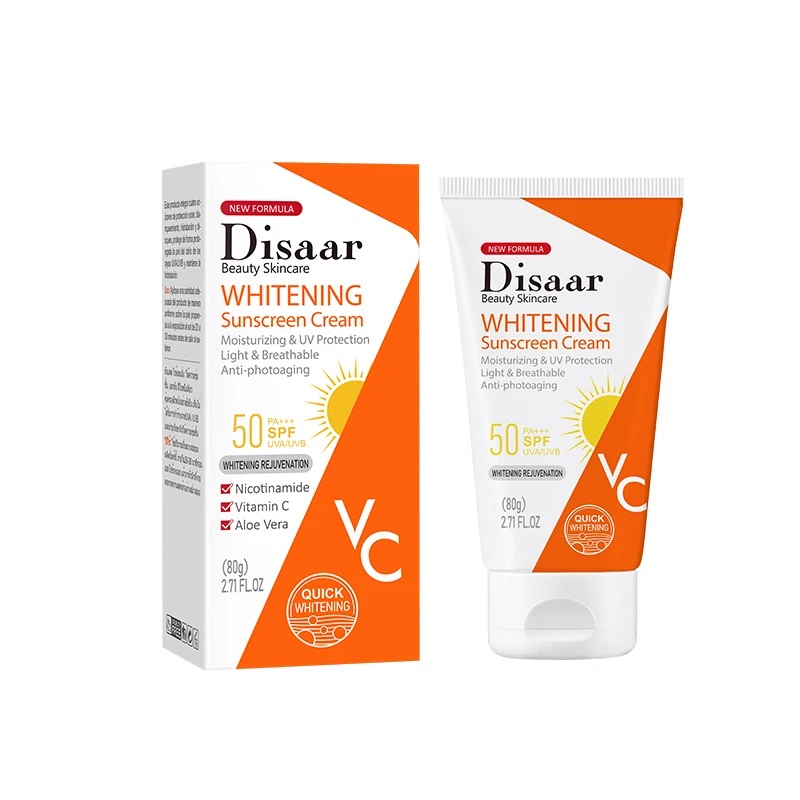 Disaar Vitamin C Whitening  Sunscreen Cream - 80g