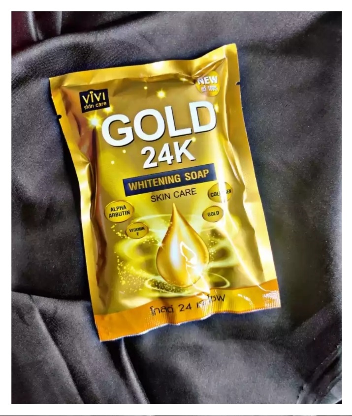 Vivi  Gold 24k Whitening Soap - 80g