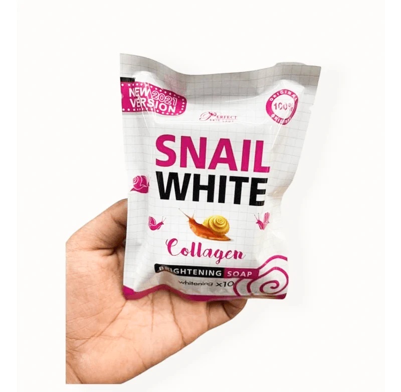 Perfect Skin Lady Snail White Collagen Brightening Soap  - 80g