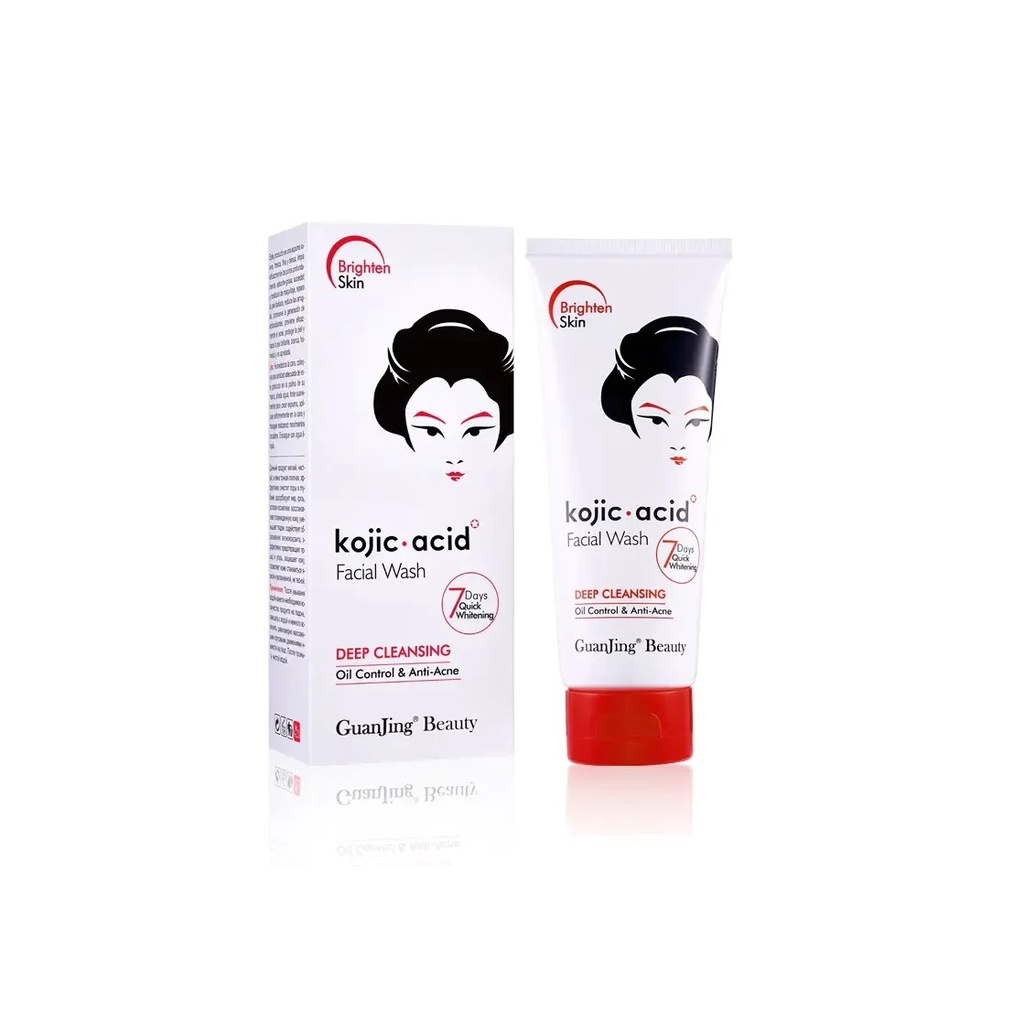 Guanjing Kojic Acid Facial Wash - 100g