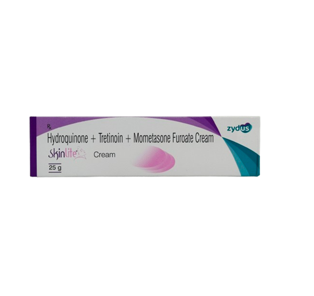 Zydus Skinlite Hydroquinone+Tretinoin Cream - 25g #P