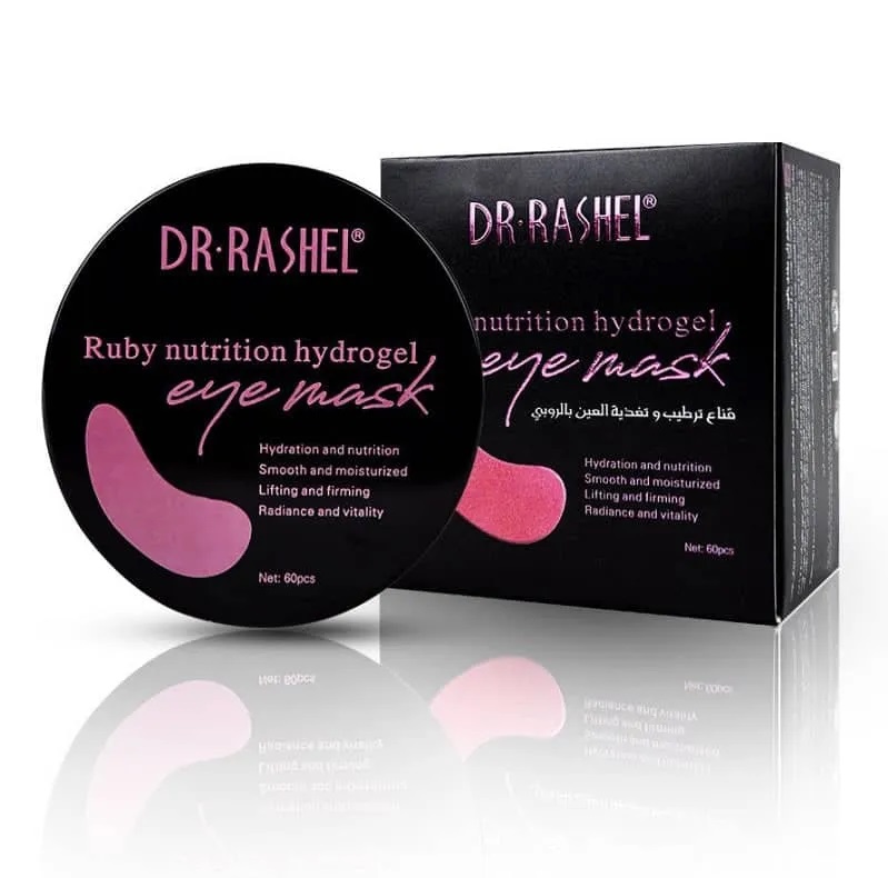 Dr.Rashel Ruby Nutrition Hydrogel Eye Mask - 60Pcs