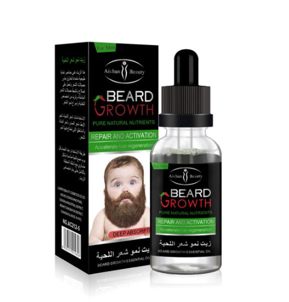 Aichun Beauty Beard Growth Essential Oil - 30ml