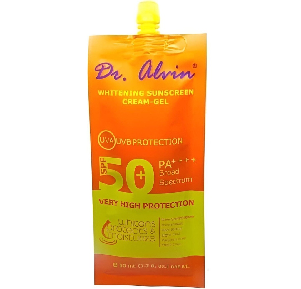Dr. Alvin Whitening Sunscreen Cream-Gel - 50ml