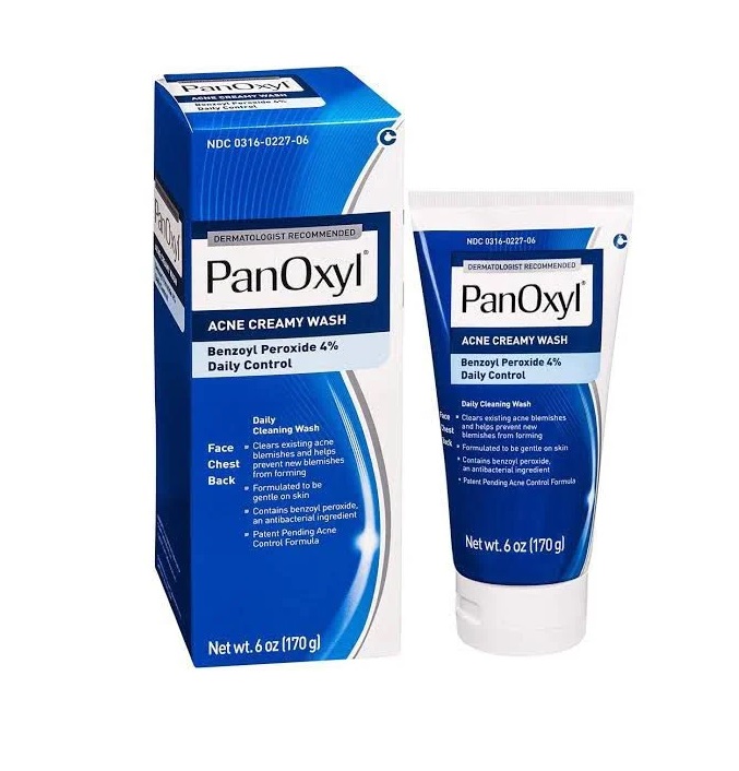 PanOxyl Acne Creamy Wash 4%- 170g