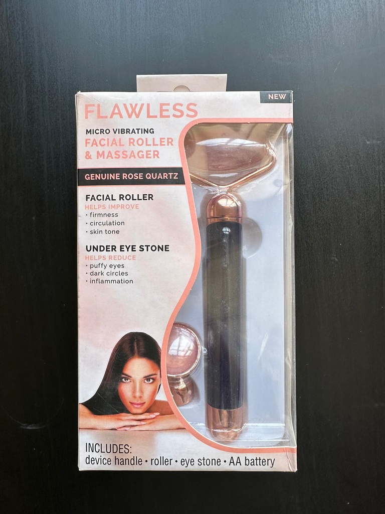 Flawless Micro Vibrating Facial Roller & Massager Assorted Color