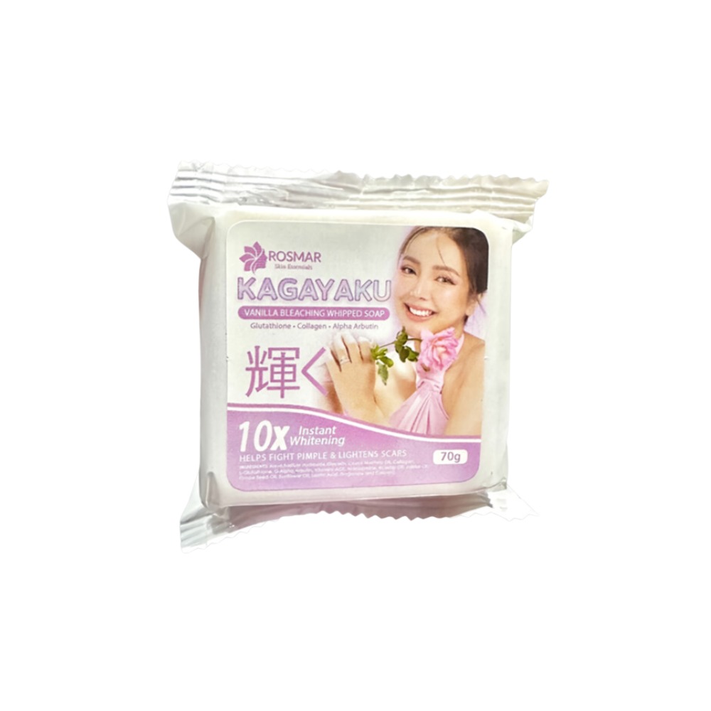 Rosmar Kagayaku Vanilla Bleaching Whipped Soap 70GM