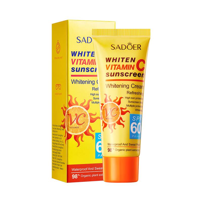 سادوير واقي شمس بفيتامين C SPF60+ PA+++ - 40 جرام