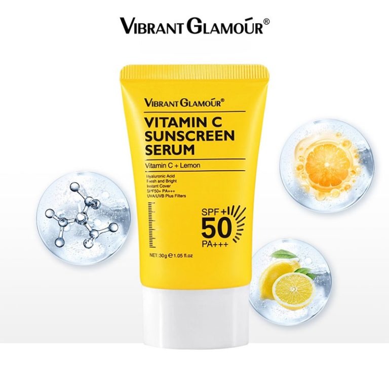 Vibrant Glamour Vitamin C Sunscreen Serum 30gm