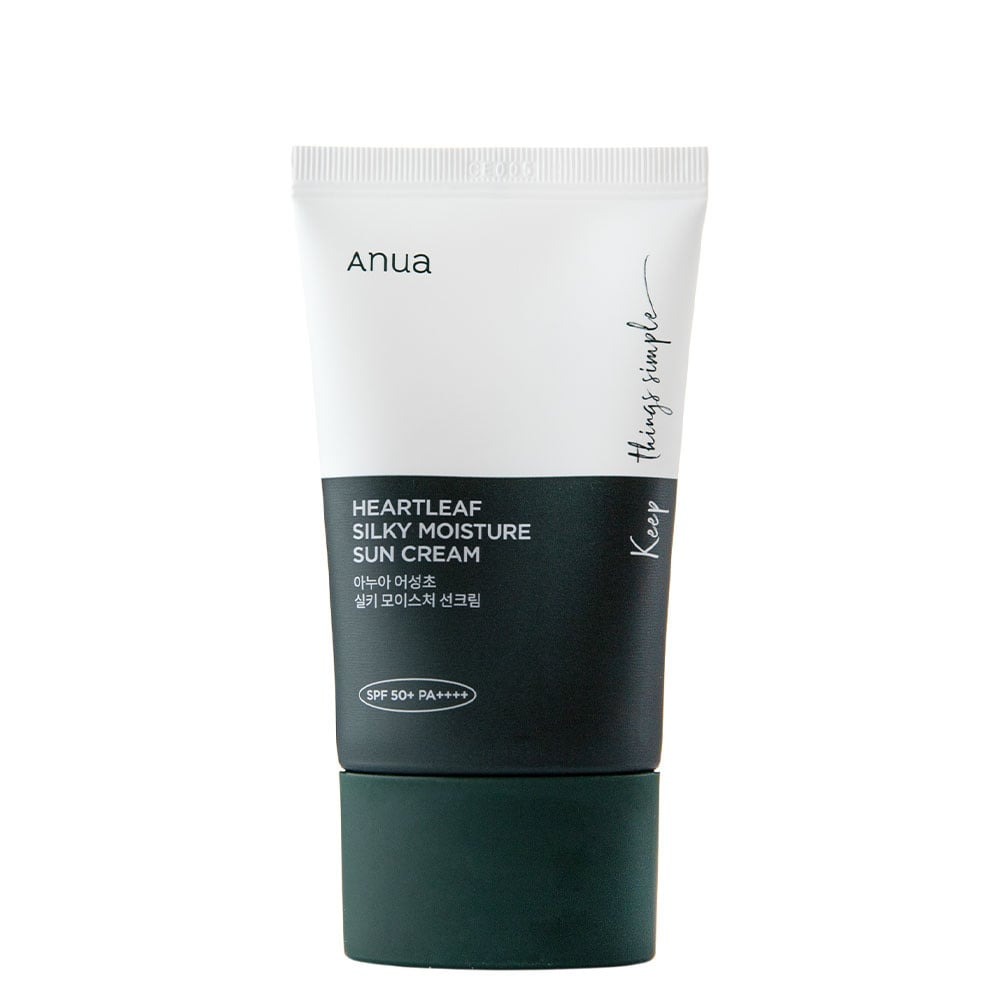 Anua Heartleaf Silky Moisture Sunscreen - 50ml