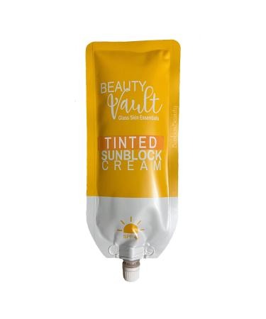 Beauty Vault Tinted Sunblock Cream SPF 45 - 50GM