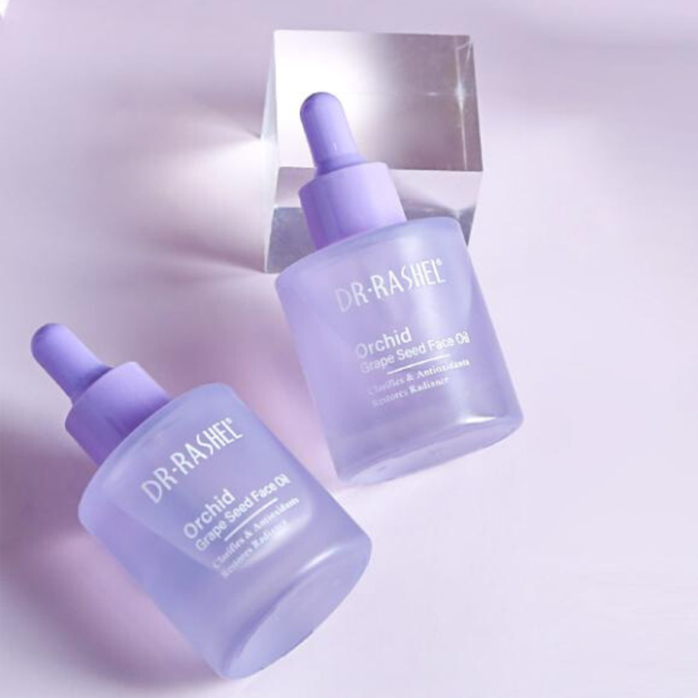 د. راشيل زيت وجه بخلاصة بذور العنب والأوركيد - 35 مل